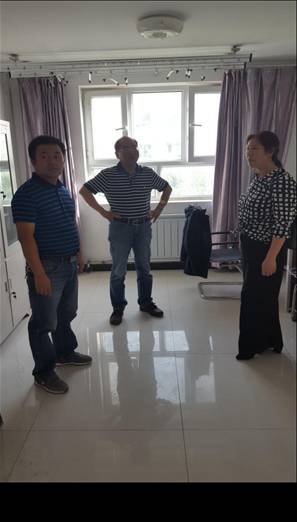 慰问西北农林科技大学支教教师翟丙年